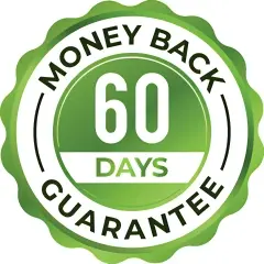 MindSave 60-day money-back guarantee badge